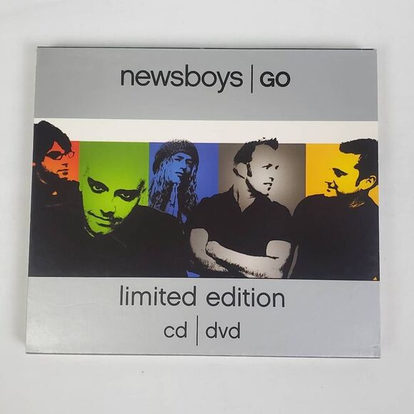 Newsboys – Go (CD + DVD Limited Edition, 2006) – Christian Pop Rock - Picture 1 of 3